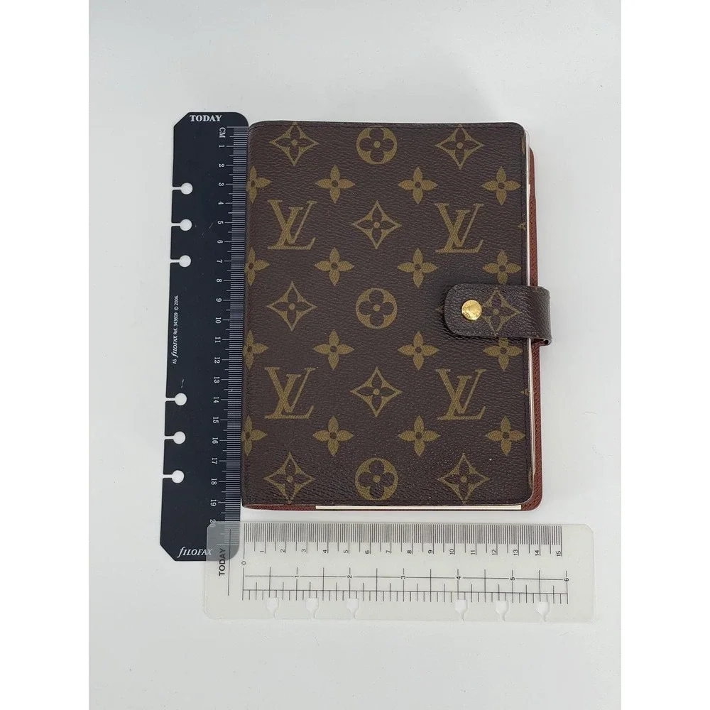 Louis Vuitton Monogram Agenda PM Planner Organizer w/ Box Dust Bag Auth